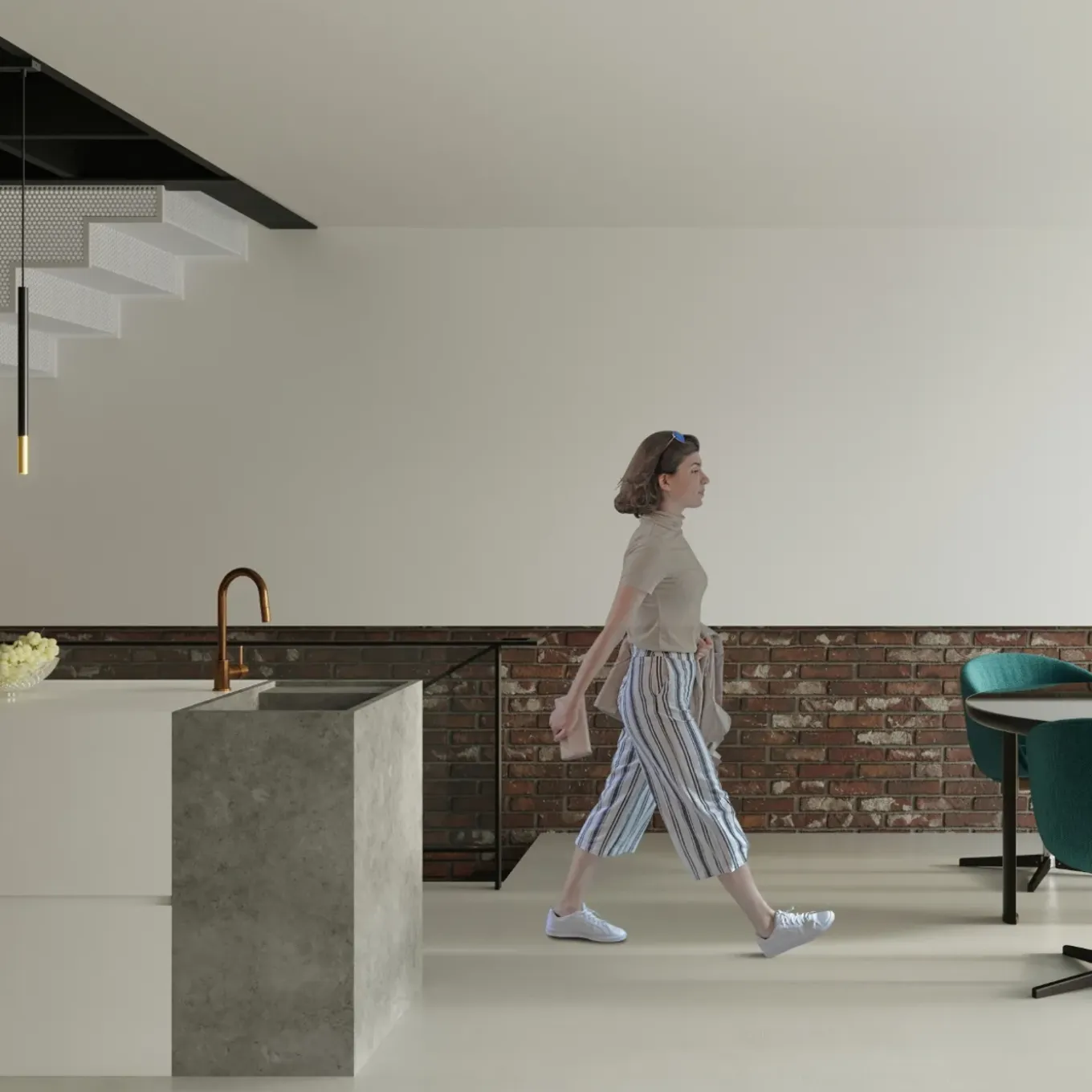 Sollux Lighting Hanglampen Mozaica Zwart Goud Staal