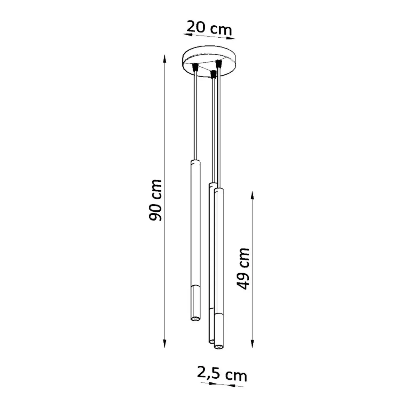 Sollux Lighting Hanglampen Mozaica Zwart Goud Staal