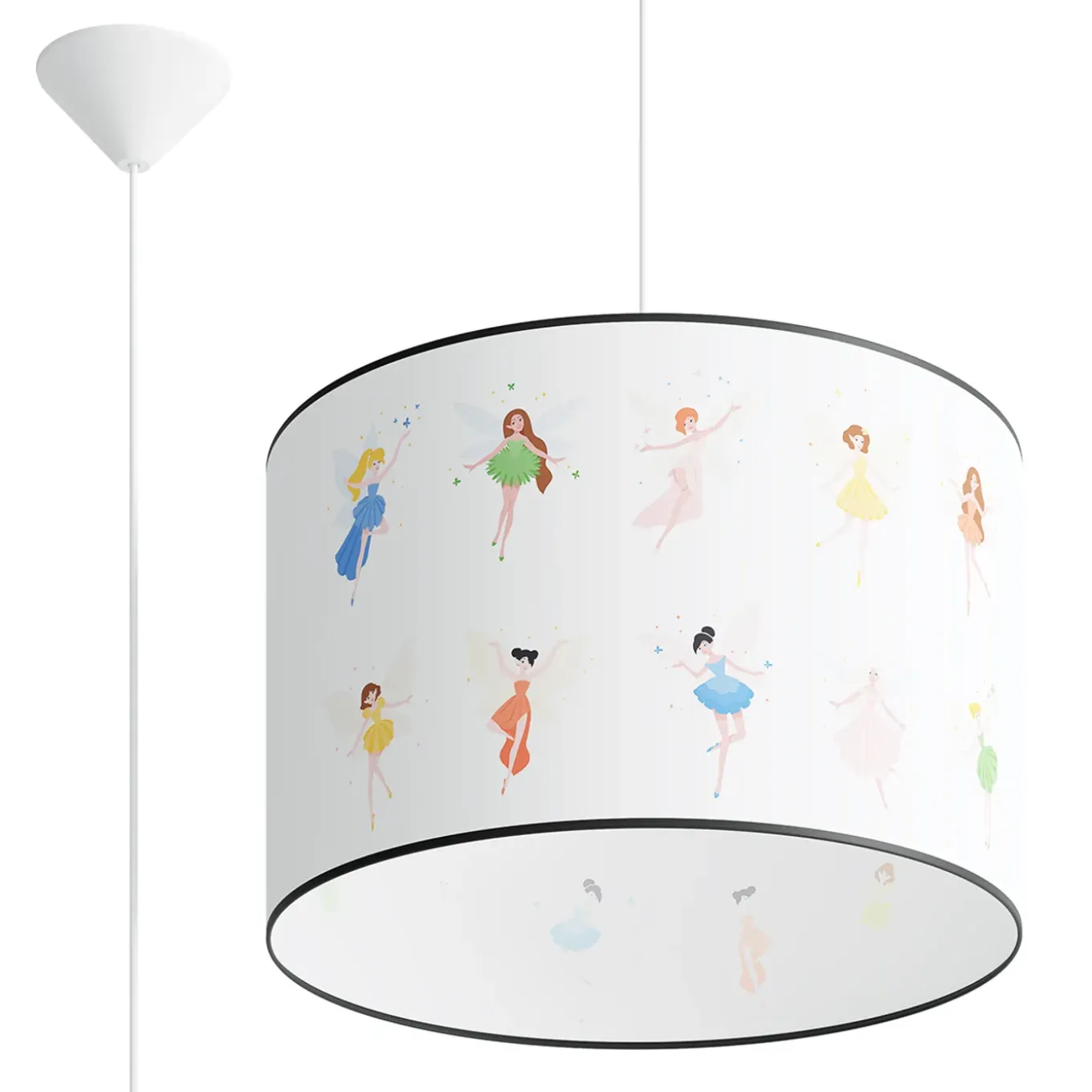 Sollux Lighting Hanglampen Wróżki Veelkleurig Pvc