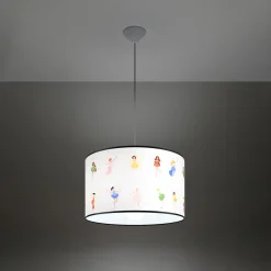 Sollux Lighting Hanglampen Wróżki Veelkleurig Pvc