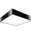 Sollux Lighting Plafondlampen Horus Zwart Pvc
