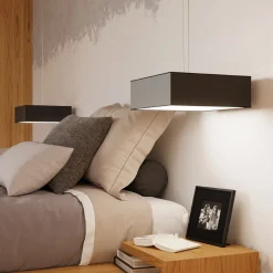 Sollux Lighting Plafondlampen Horus Zwart Pvc
