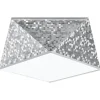 Sollux Lighting Plafondlampen Hexa Zilver Pvc
