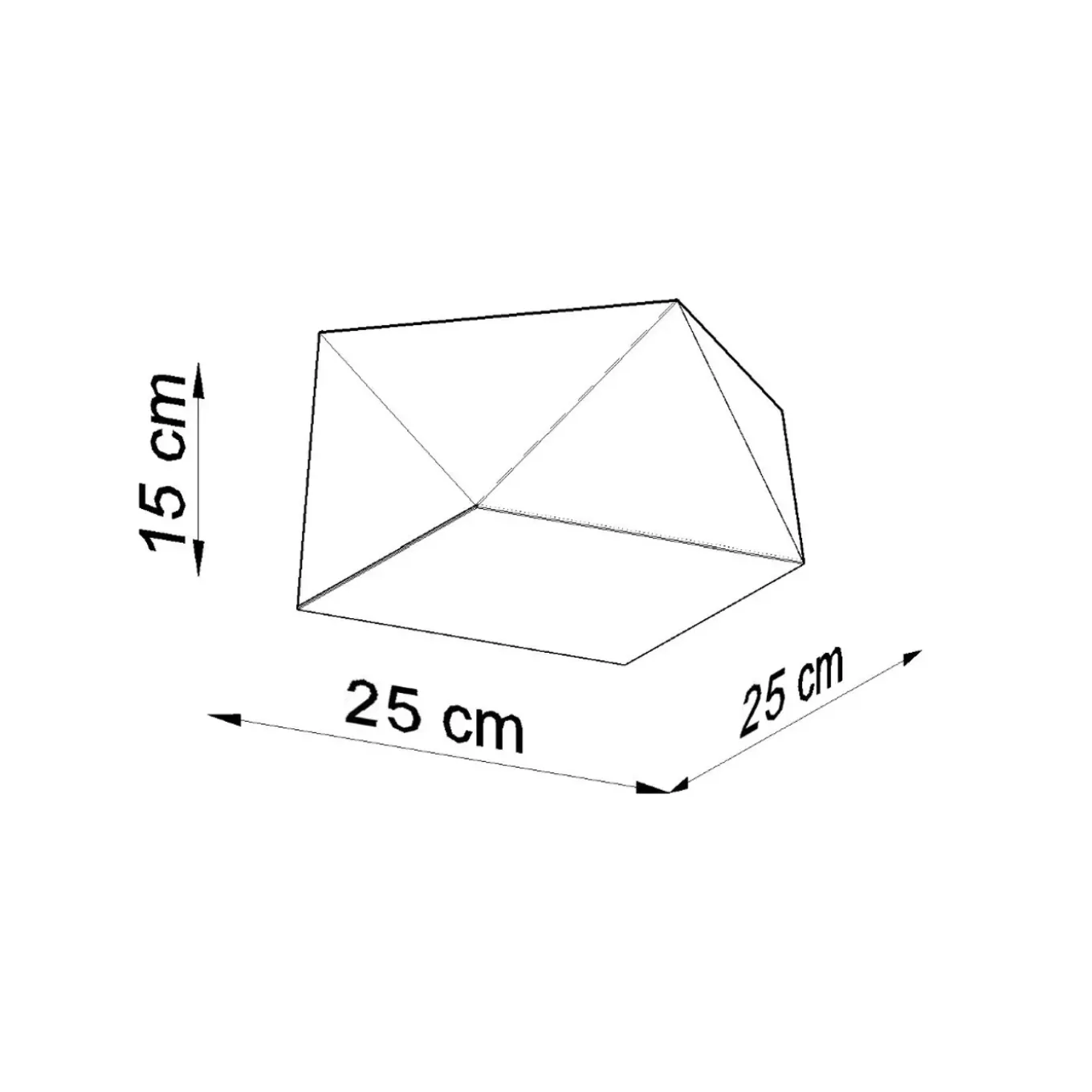 Sollux Lighting Plafondlampen Hexa Zilver Pvc