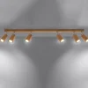 Sollux Lighting - Plafondlamp - Xenor 6 Eik Led 4000k