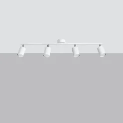 Sollux Lighting - Plafondlamp - Torim 4l Wit Led 4000k