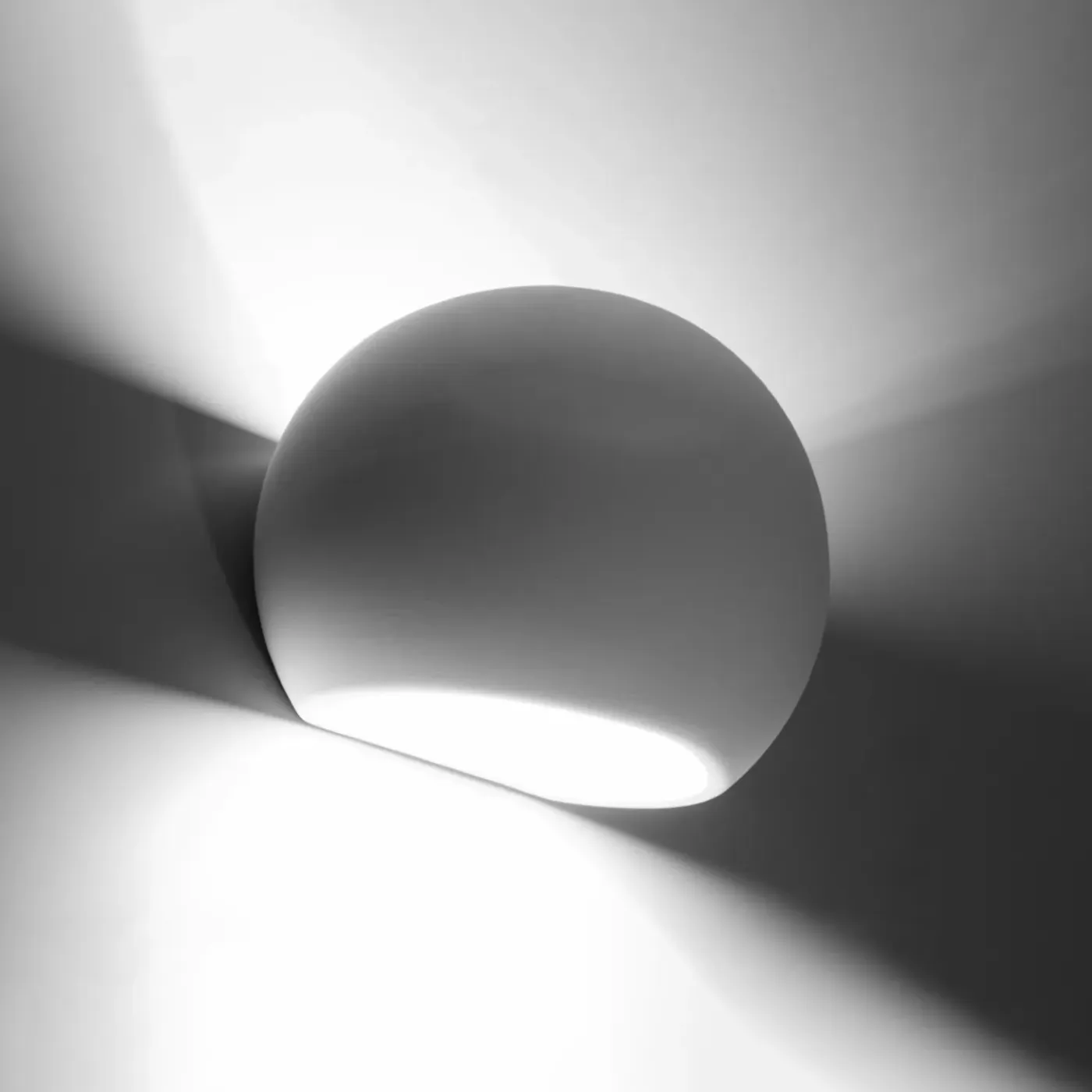 Sollux Lighting Wandlampen Globe Wit Keramiek
