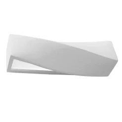 Sollux Lighting Wandlampen Sigma Wit Keramiek/glas