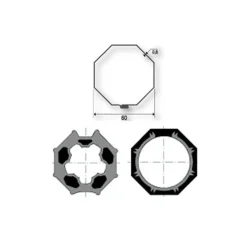 Somfy – Vervangkit Voor Bedrade Rolluikmotor Lt50 – Diam.50 Mm – 8 Nm – Ref. 1035193