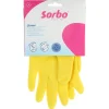 Sorbo huishoudhandschoen strong geel L
