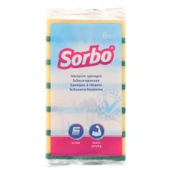 Sorbo schuurspons 6 stuks