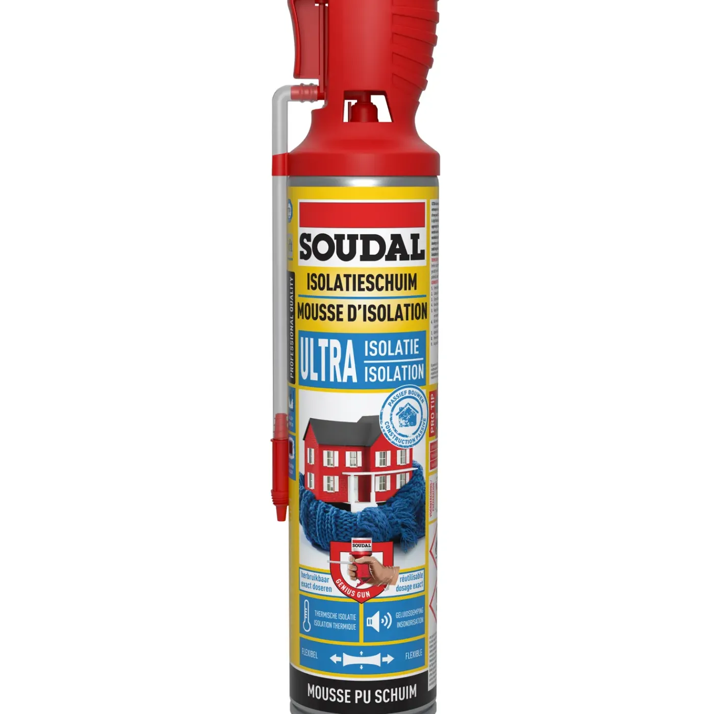 Soudal isolatieschuim Genius ultra 600ml