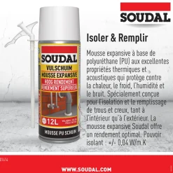 Soudal manueel vulschuim 0,3L