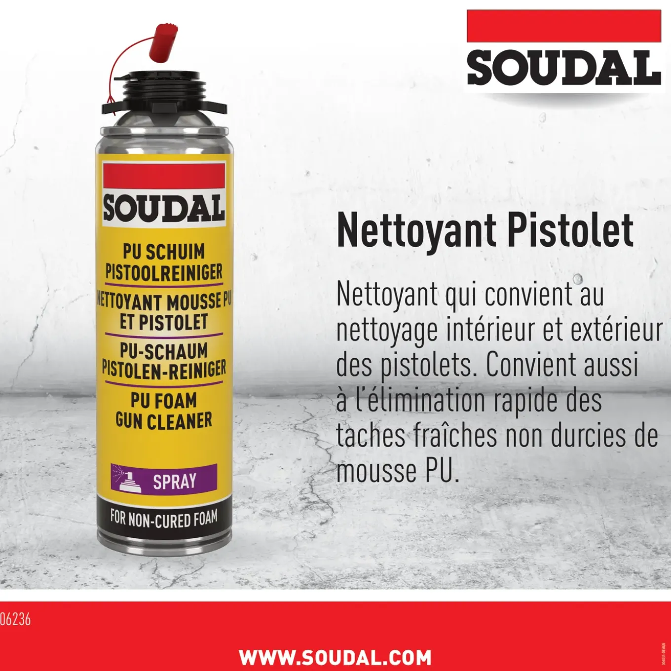 Soudal PU schuimreiniger 500ml