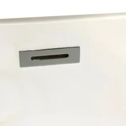 Spalina - Vrijstaand Bad - Capri 160 Gauche Blanche 160 X76 X58 cm - Wit