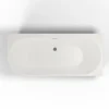 Spalina Paris Spalina - Vrijstaand Bad - Capri 170 Droite Blanche 170 X76 X58 Cm - Wit