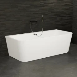 Spalina - Vrijstaand Bad - Mint 170 Blanche 170 X81 X57 Cm - Wit