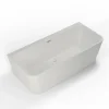 Spalina Paris Spalina - Vrijstaand Bad - Mint 180 Blanche 180 X81 X57 Cm - Wit