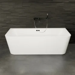 Spalina Paris Spalina - Vrijstaand Bad - Mint 180 Blanche 180 X81 X57 Cm - Wit