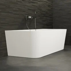 Spalina Paris Spalina - Vrijstaand Bad - Mint 180 Blanche 180 X81 X57 Cm - Wit