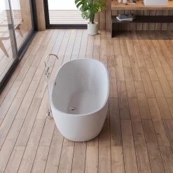 Spalina - Vrijstaand Bad - Samba 170 Blanche 170 X79 X58 Cm - Blanche