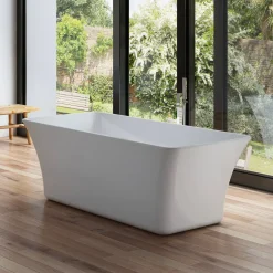 Spalina Paris Spalina - Vrijstaand Bad - Sorrow 170 Blanche 170 X75 X58 Cm - Wit