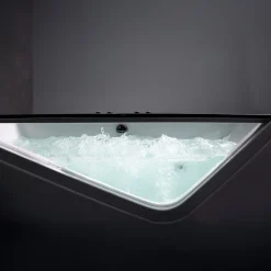 Spalina - Whirlpool Bad - Indra Wave 170 X80 X63 Cm - Wit