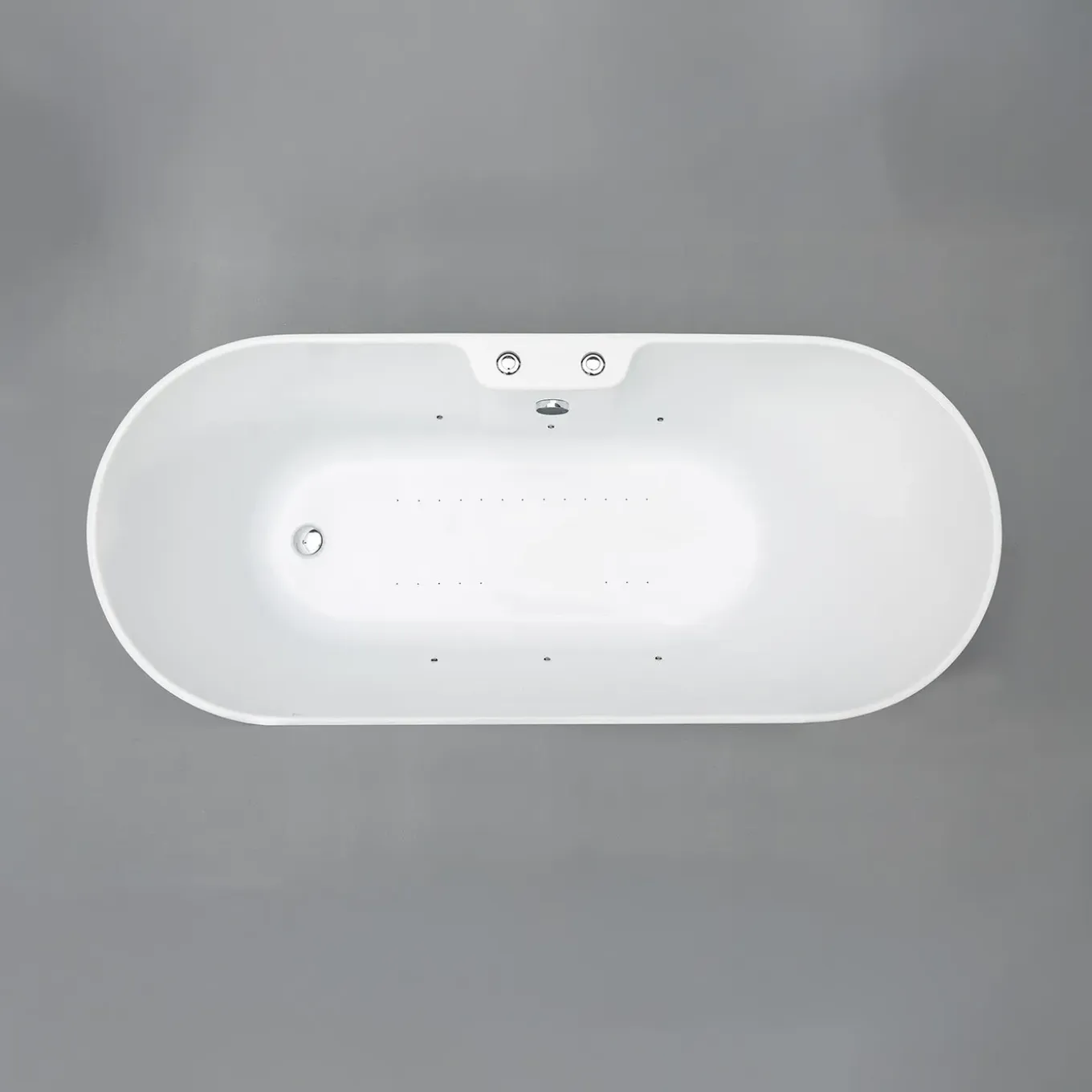 Spalina - Whirlpool Bad - Ukio White Bulle 175 X75 X65 Cm - Wit