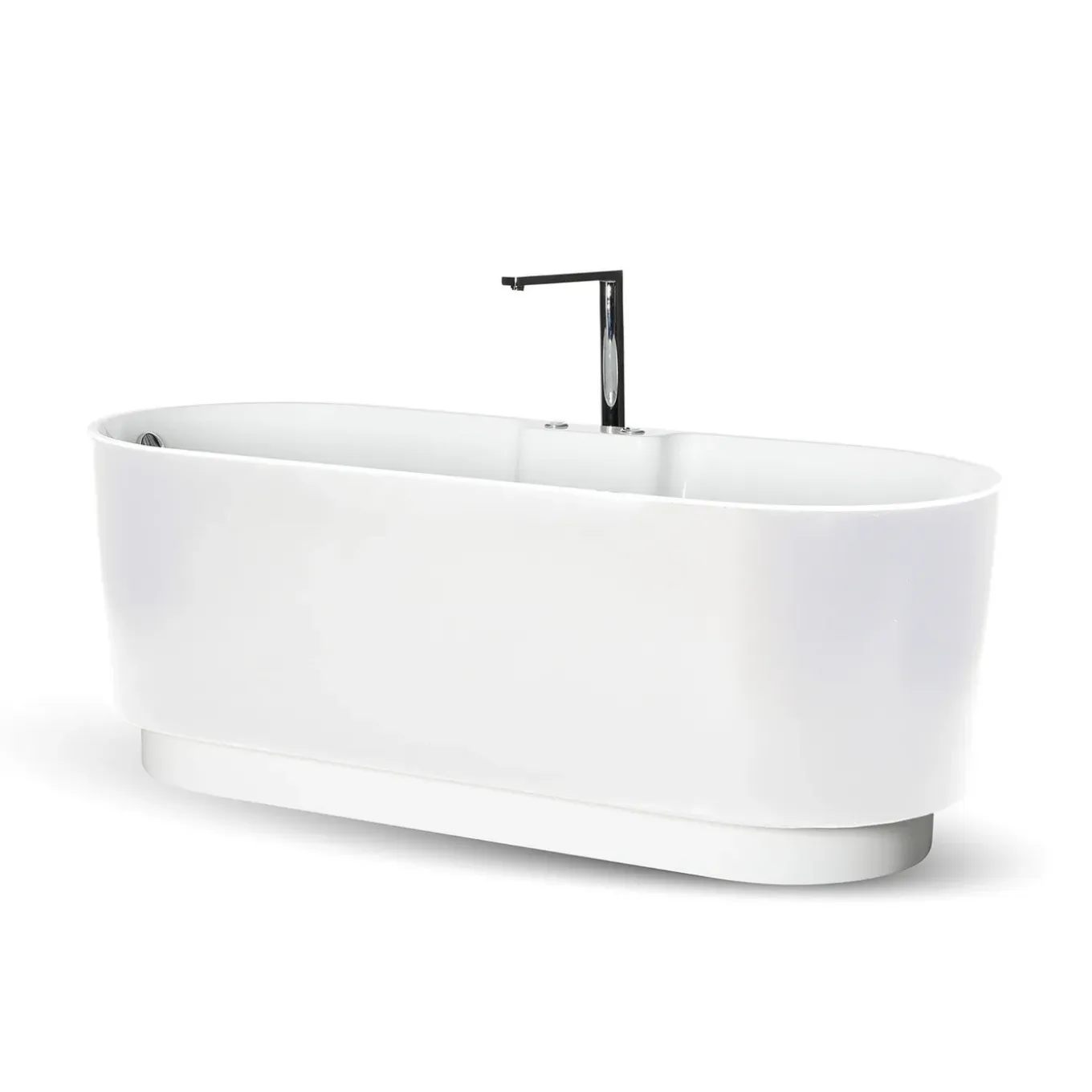 Spalina - Whirlpool Bad - Ukio White Bulle 175 X75 X65 Cm - Wit