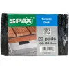 Spax isolatiepads terras 10x10x0,8cm 20st