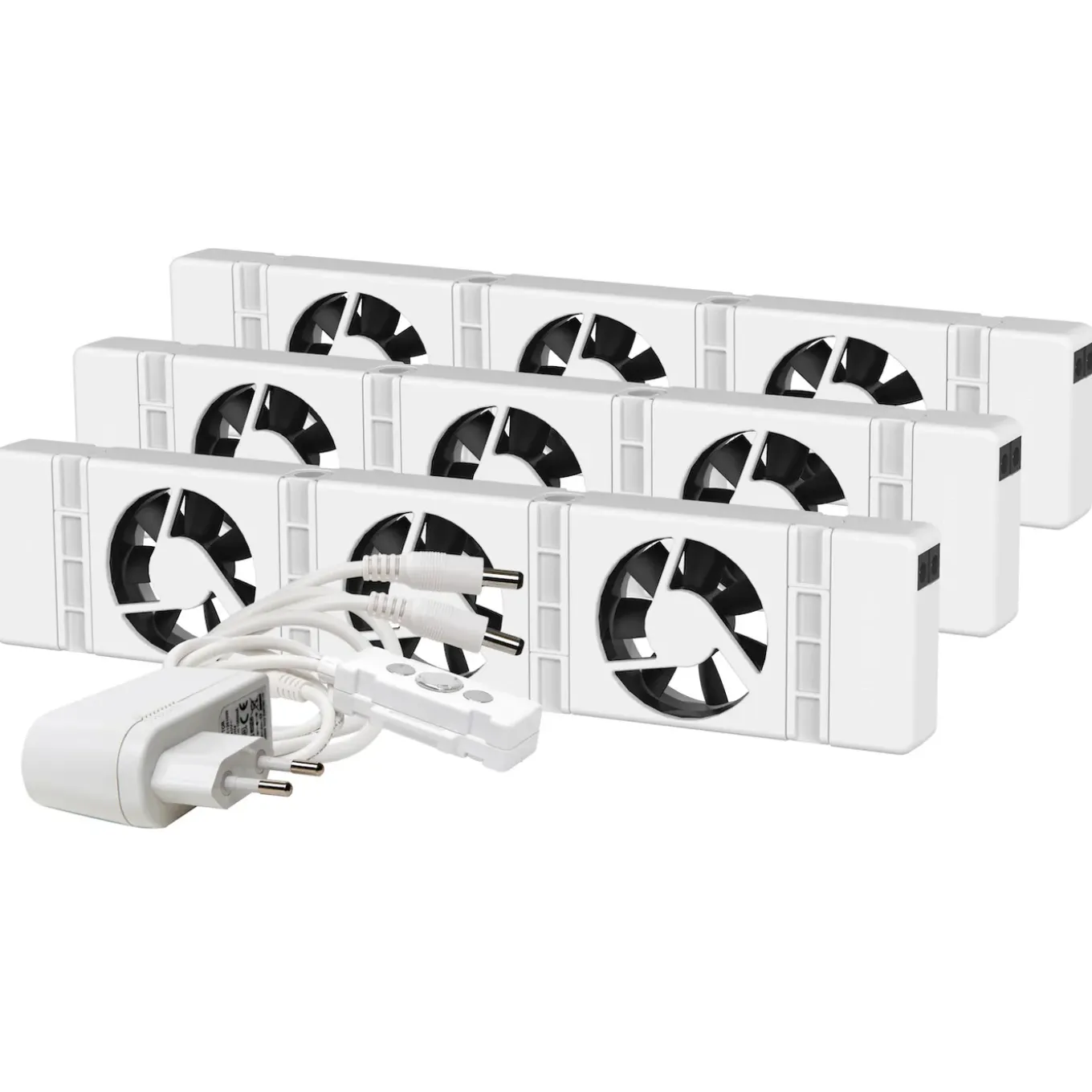SpeedComfort radiatorventilator Trio wit