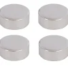 Spiegelklemmen chroom 4 stuks