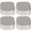 Overig Spiegelklemmen chroom 4 stuks