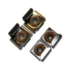 Spiegelklemmen U-vorm zilver 4 stuks