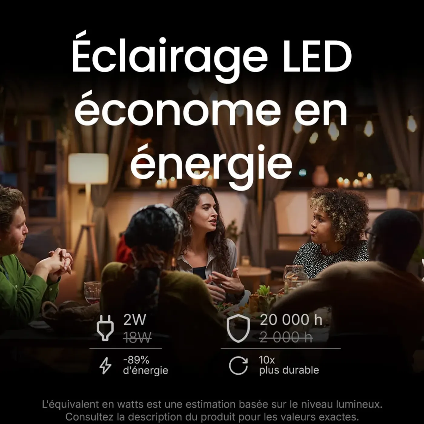 SPL Led Lamp E14 - 2w 150lm 2500k - Warm Wit Licht - Vervangt 18w - Dimbaar - Ra93 - 3 Stuks