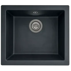 Overig Spoelbak Evo 1 XL bak 50x44x19cm composiet zwart