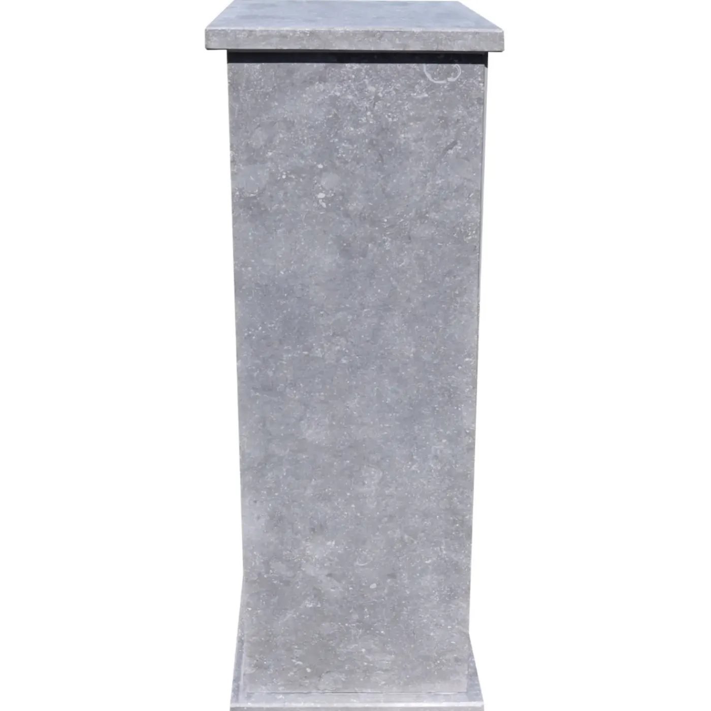 VASP Staande Brievenbus Lhotse - Natuursteen - Blauw - 34,25x101x32cm