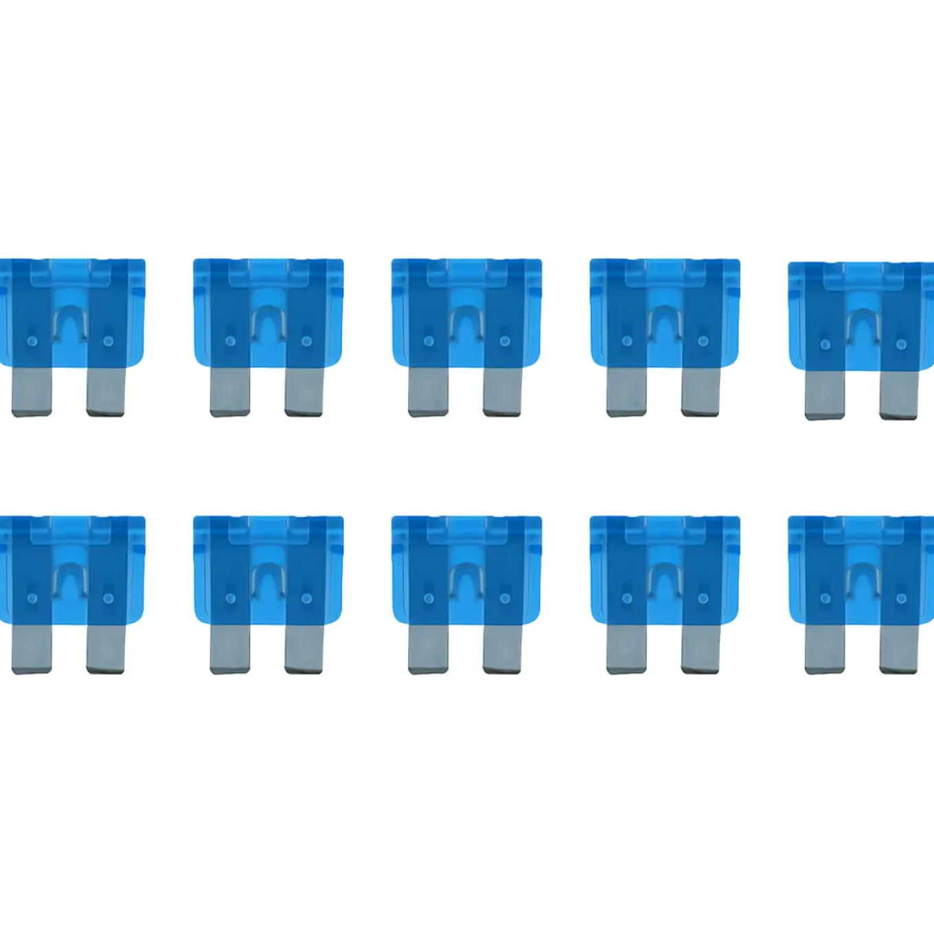 Standaard Steekzekering - 15a - 32v - Blauw - Auto - 10 Stuks