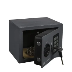 Standers Elektronische Kluis XS 4L - Met Elektronisch Codeslot - Wandmontage - 20x15x15cm
