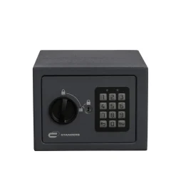 Standers Elektronische Kluis XS 4L - Met Elektronisch Codeslot - Wandmontage - 20x15x15cm