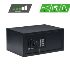 STANDERS Elektronische Kluis 20L - met elektronisch codeslot - 44,5x22,5x32cm