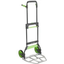Standers Inklapbare steekwagen - 52x52cm - 100kg - Staal - Telescopisch stuur