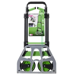 Standers Inklapbare steekwagen - 52x52cm - 100kg - Staal - Telescopisch stuur