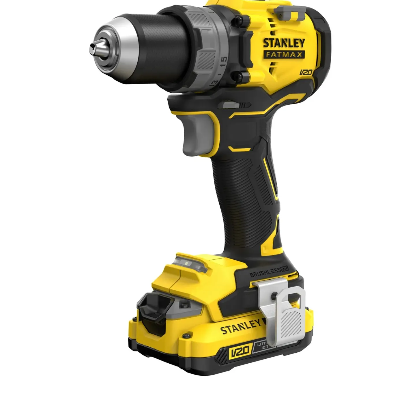 STANLEY FATMAX Accuboormachine V20 - 18V Koolborstelloos - (2x 2,0Ah)