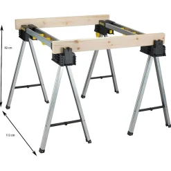 Stanley Fatmax Opvouwbare Zaagbok/Schragen (set van 2 stuks)