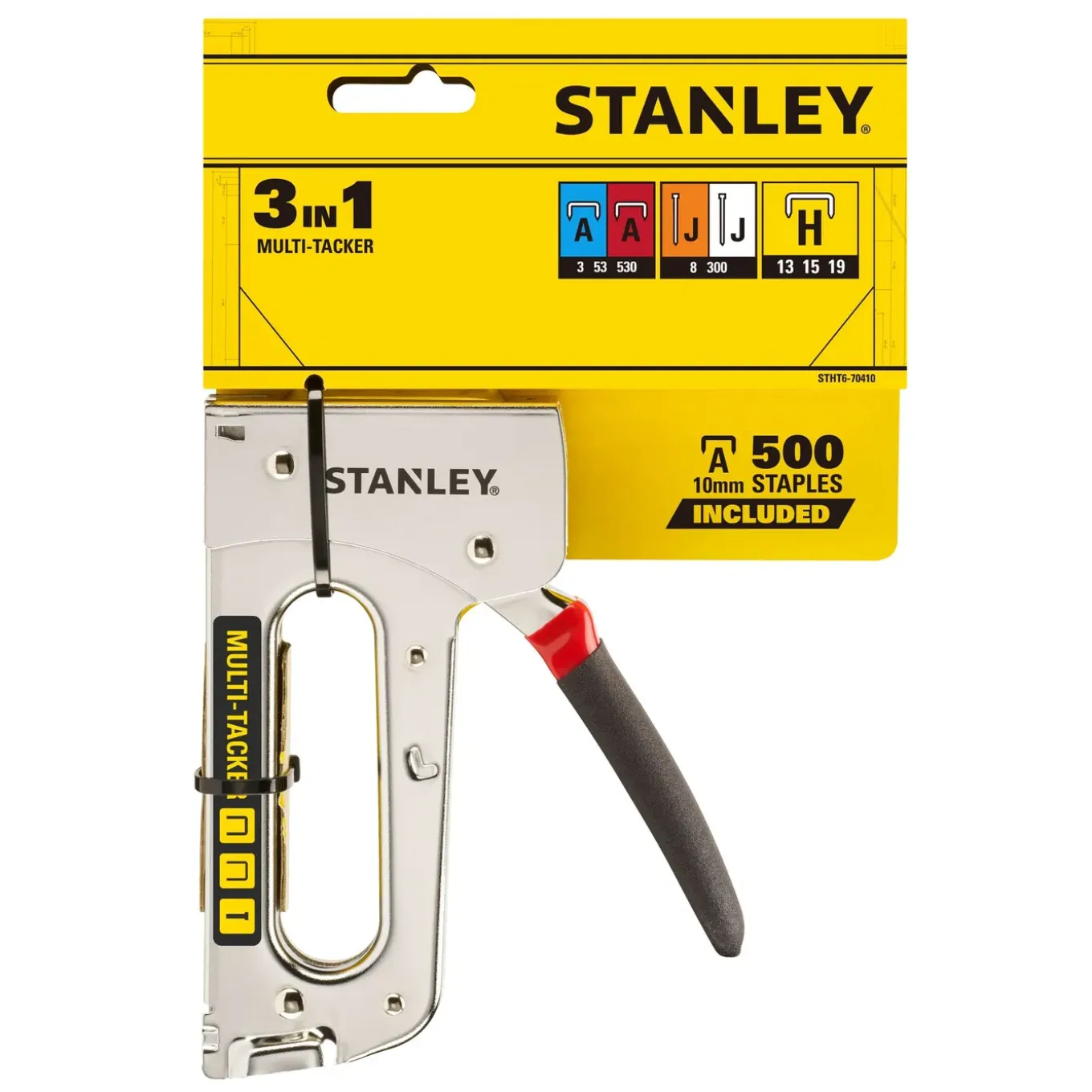Stanley handtacker TR120 3-in-1 lichtgewicht