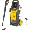 Stanley hogedrukreiniger SXPW19B - 1900W - 150 bar - 440l/u - slang van 6m - hogedrukpistool - roterende sproeier