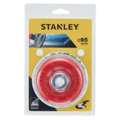 Stanley komstaalborstel STA36105-XJ getordeerd M14 Ø95mm
