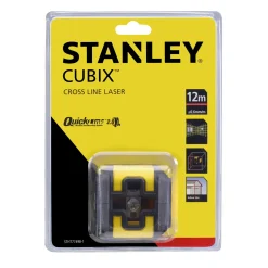 Stanley Kruislijnlaser Cubix - 8m - Rood - Zelfnivellerend