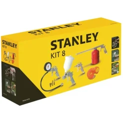 Stanley Pneumatische Gereedschapsset, 8-delig